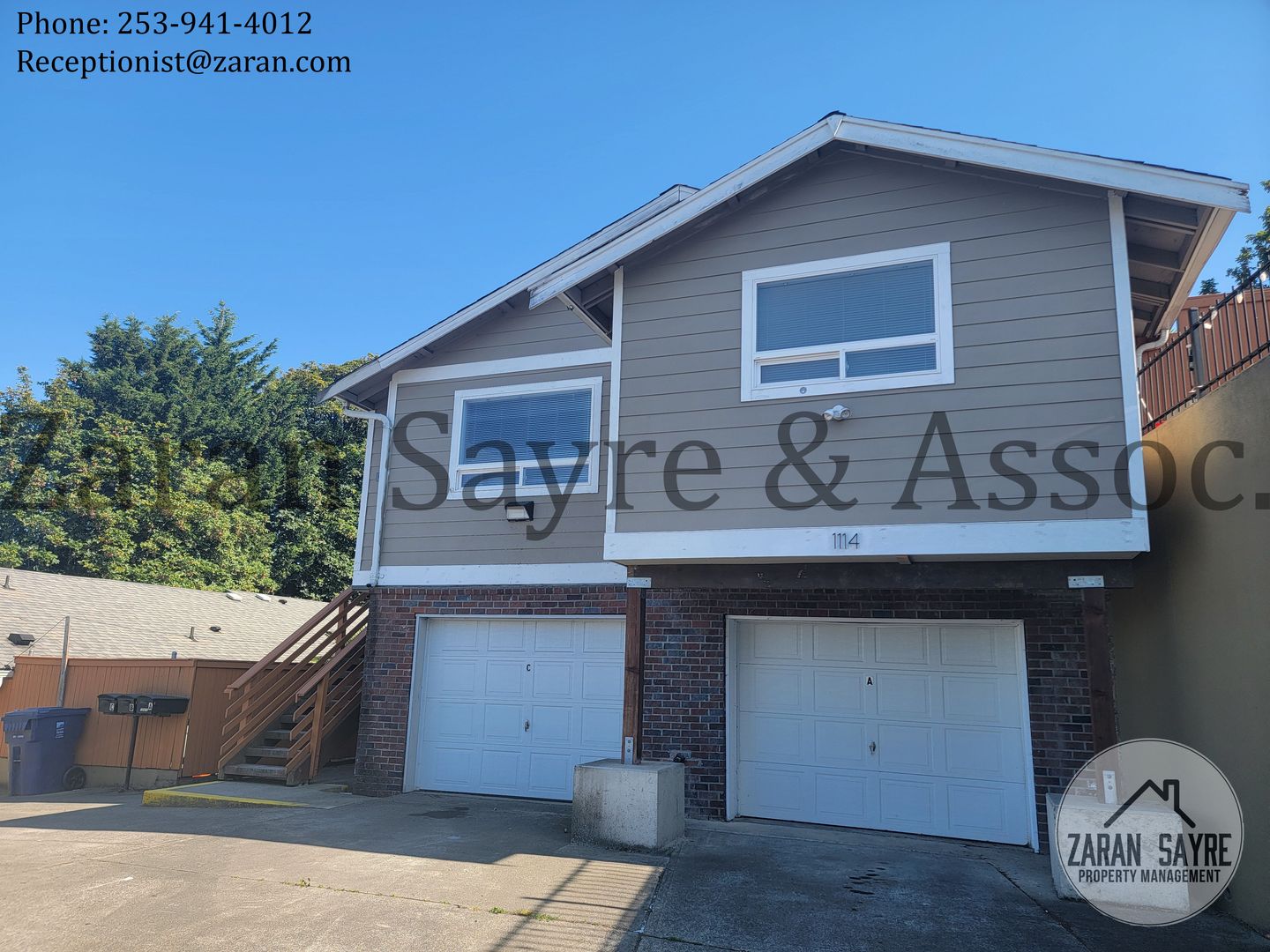 Tacoma Apartment: 1114 East 29th St - A