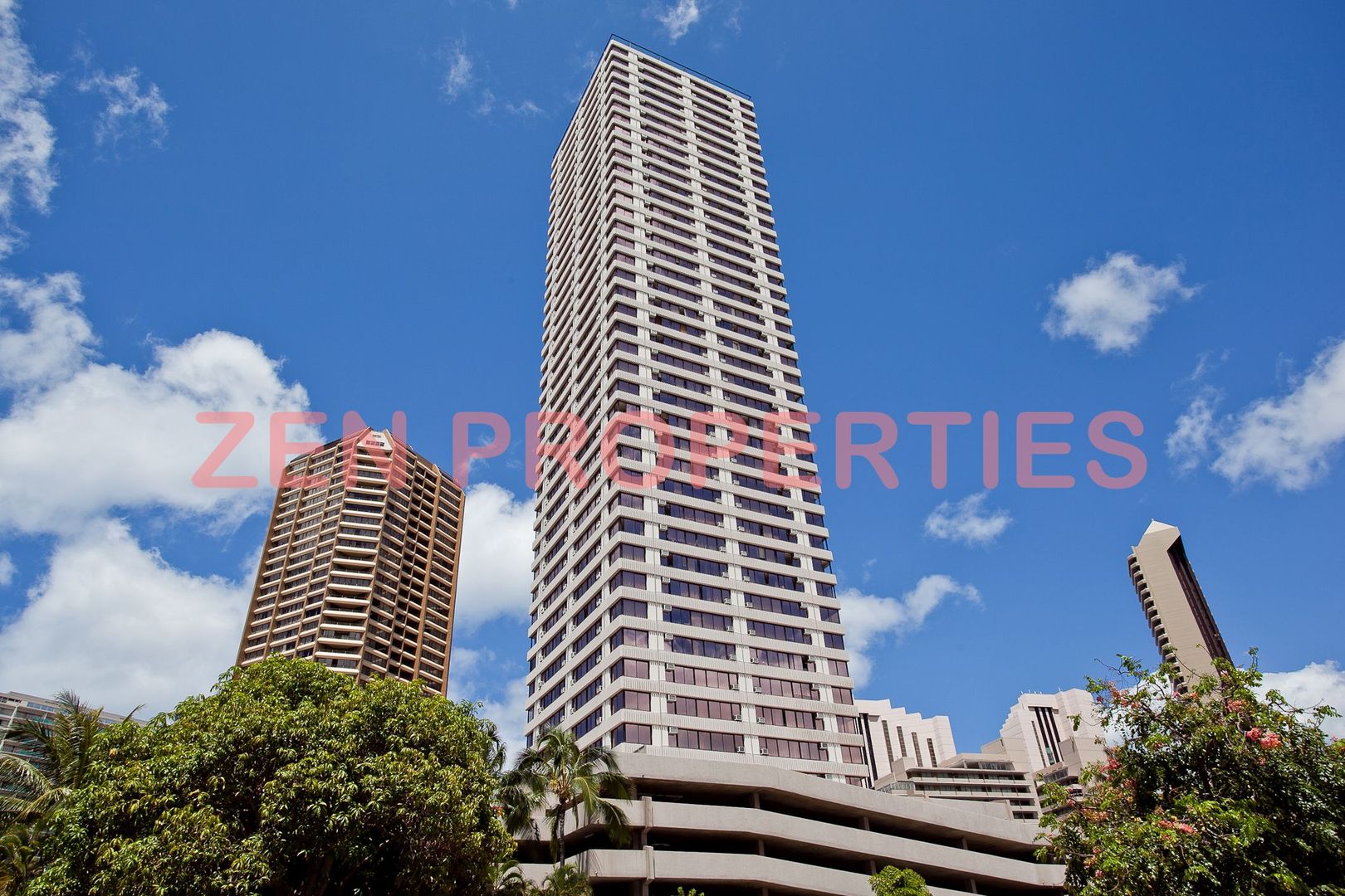 Honolulu Condo: 343 Hobron Lane Apt 2702