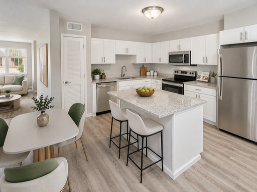 Modern 2 Bedroom, 2 Bathroom Apartment