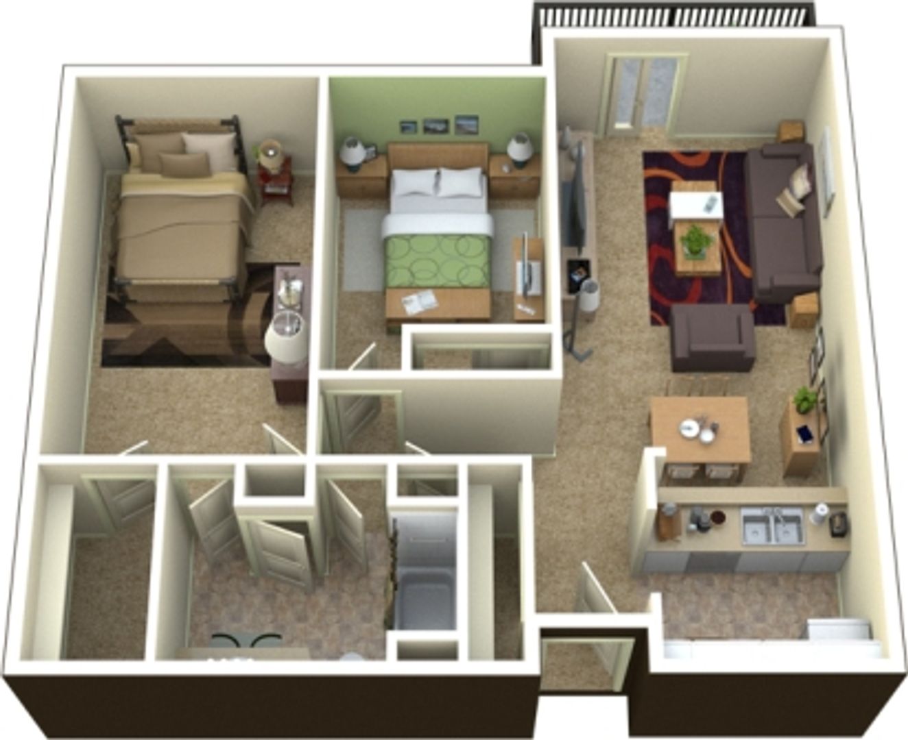 Lauderdale Apartment: 1611 Pleasant Street