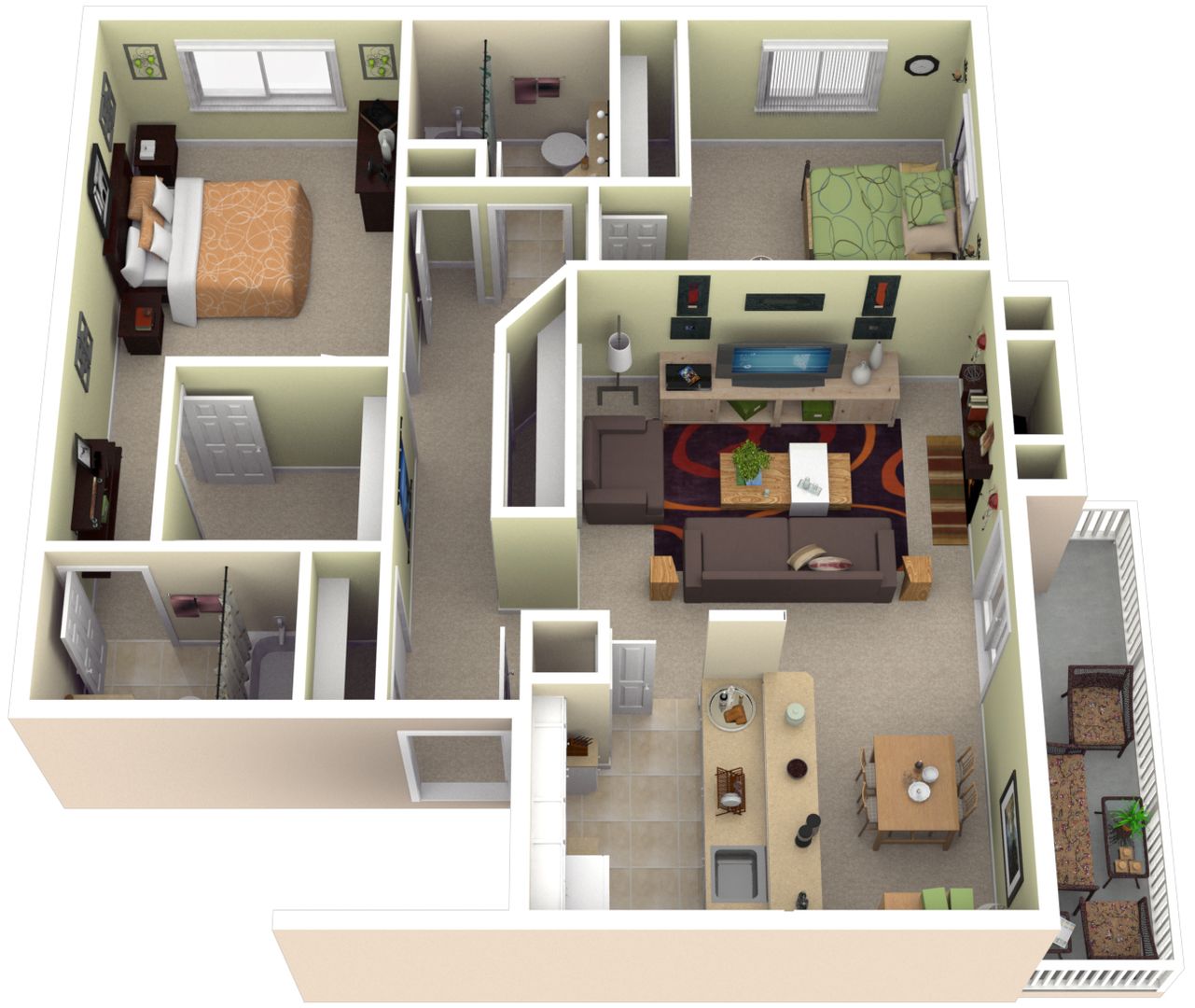 Lauderdale Apartment: 1611 Pleasant Street